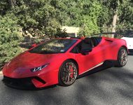 2019 Lamborghini Huracán Performante Spyder - Front Three-Quarter Wallpaper 190x150