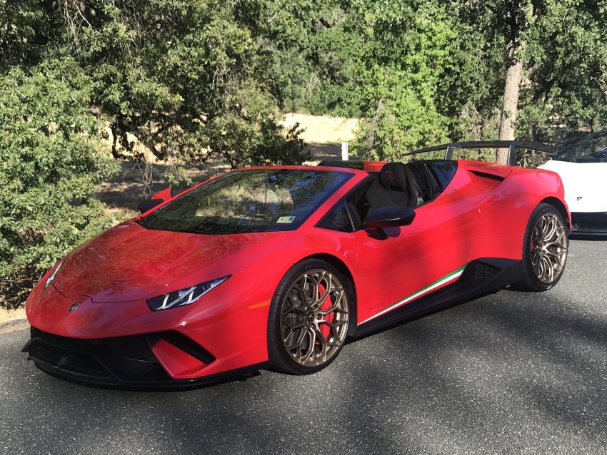 2019 Lamborghini Huracán Performante Spyder - Front Three-Quarter Wallpaper 850x638 #64