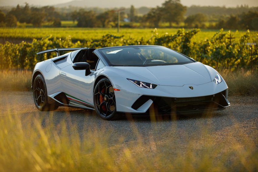 2019 Lamborghini Huracán Performante Spyder - Front Three-Quarter Wallpaper 850x567 #17