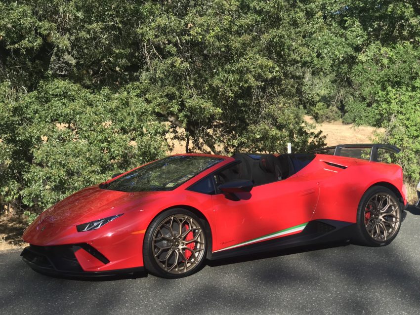 2019 Lamborghini Huracán Performante Spyder - Front Three-Quarter Wallpaper 850x638 #65