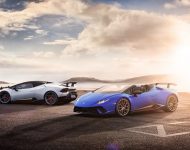 2019 Lamborghini Huracán Performante Spyder - Front Three-Quarter Wallpaper 190x150