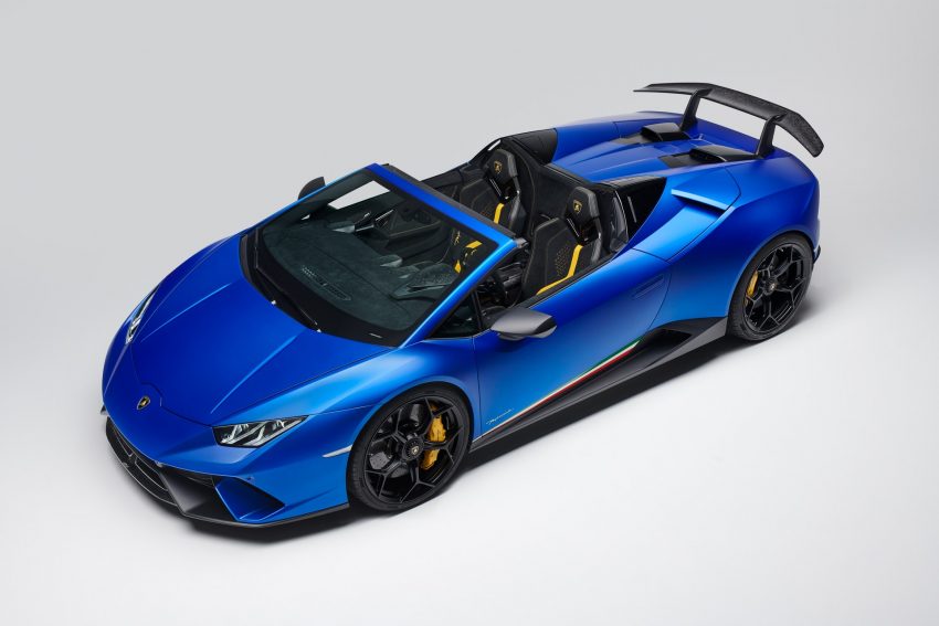 2019 Lamborghini Huracán Performante Spyder - Front Three-Quarter Wallpaper 850x567 #89