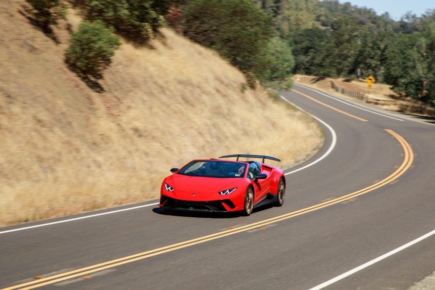 2019 Lamborghini Huracán Performante Spyder - Front Three-Quarter Wallpaper 850x567 #53