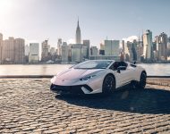 2019 Lamborghini Huracán Performante Spyder - Front Three-Quarter Wallpaper 190x150