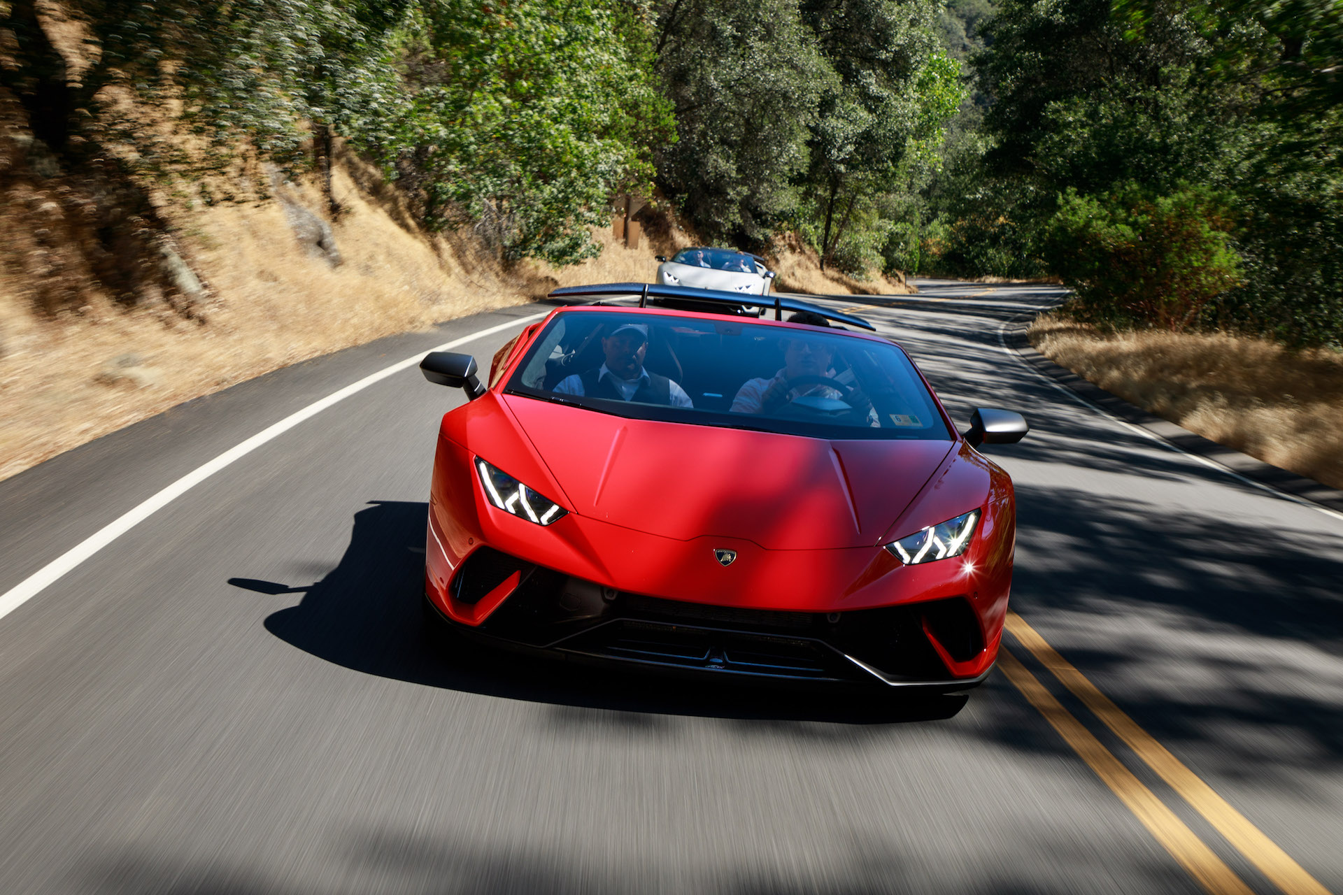 Download 2019 Lamborghini Huracán Performante Spyder - Front HD Wallpaper 1920x1280 #55