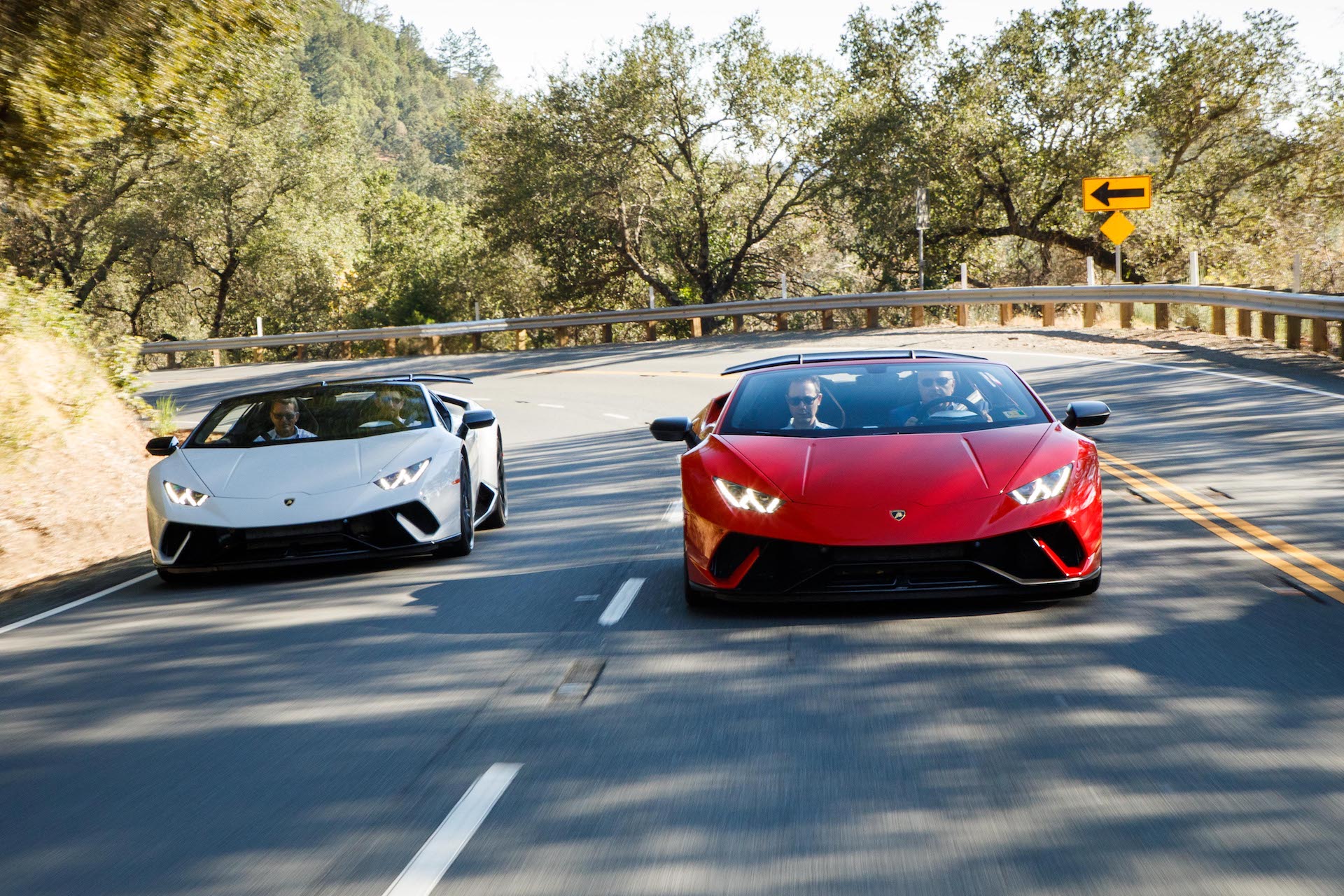Download 2019 Lamborghini Huracán Performante Spyder - Front HD Wallpaper 1920x1280 #57