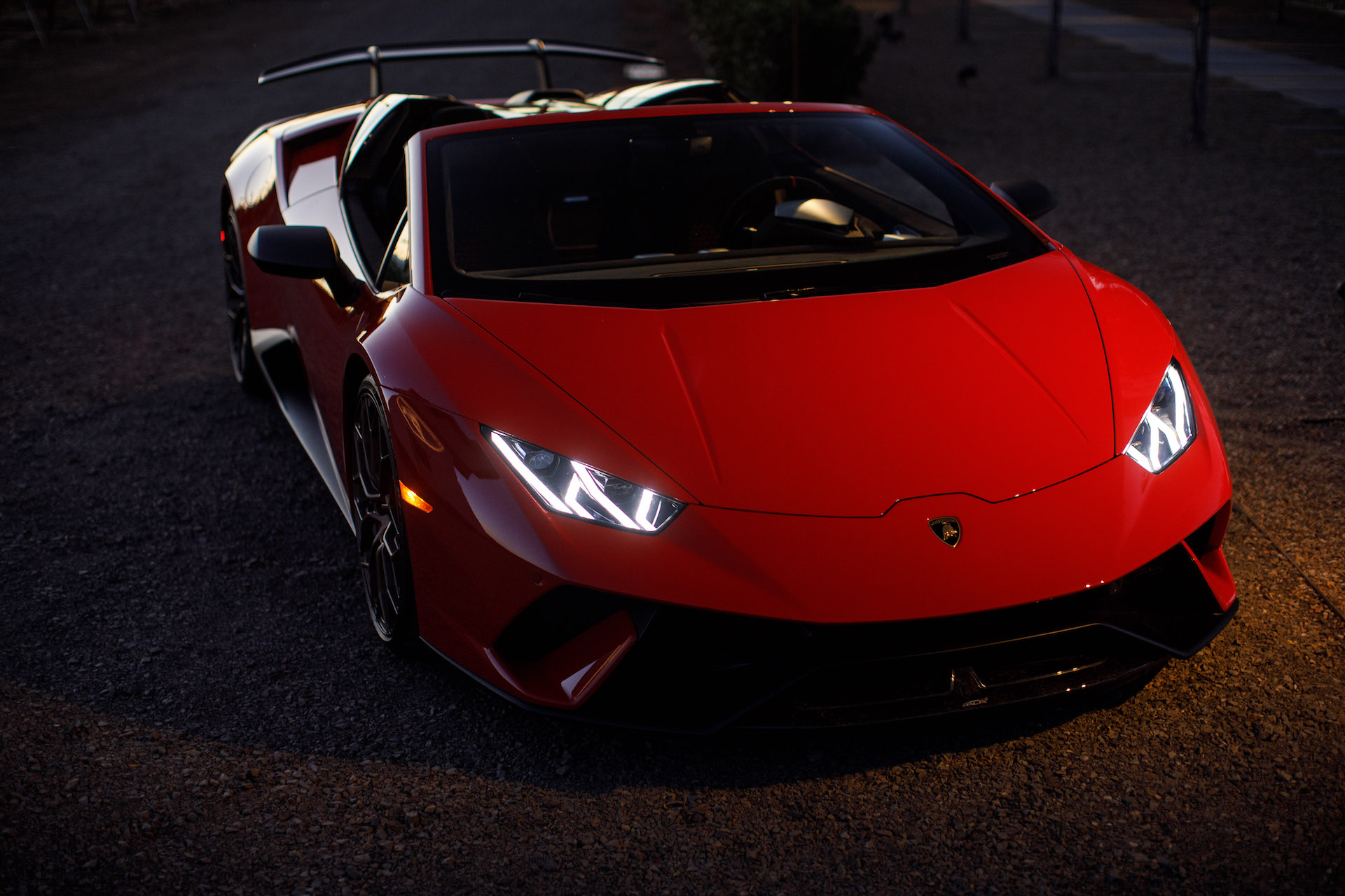 Download 2019 Lamborghini Huracán Performante Spyder - Front HD Wallpaper 1920x1280 #75