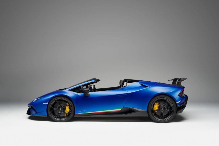 2019 Lamborghini Huracán Performante Spyder - Side Wallpaper 850x567 #93