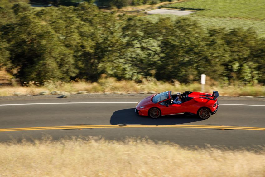 2019 Lamborghini Huracán Performante Spyder - Side Wallpaper 850x567 #49