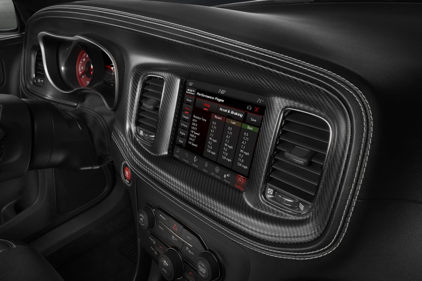2020 Dodge Charger SRT Hellcat Widebody - Central Console Wallpaper 850x567 #85