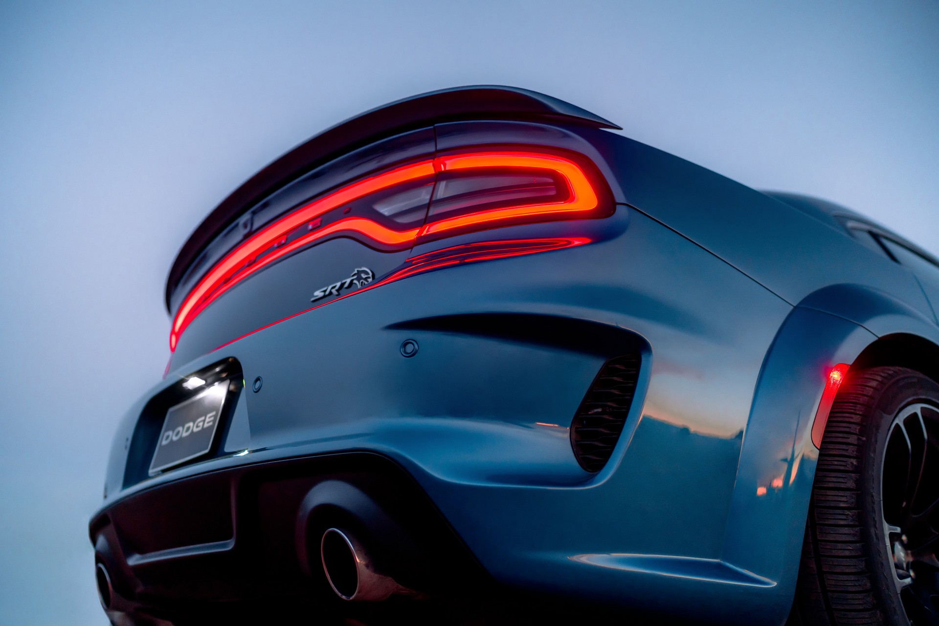 Download 2020 Dodge Charger SRT Hellcat Widebody - Tail Light HD Wallpaper 1920x1281 #72