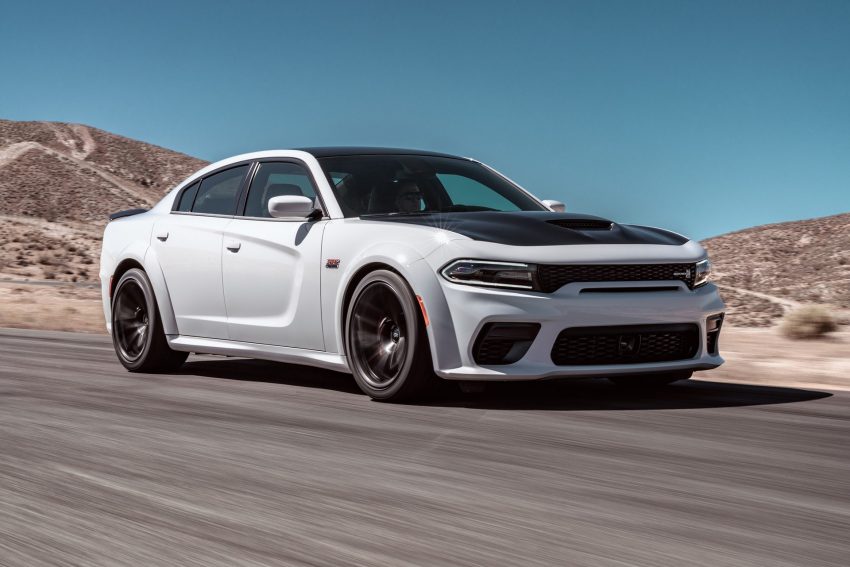 2020 Dodge Charger Scat Pack Widebody - Front Three-Quarter Wallpaper 850x567 #1