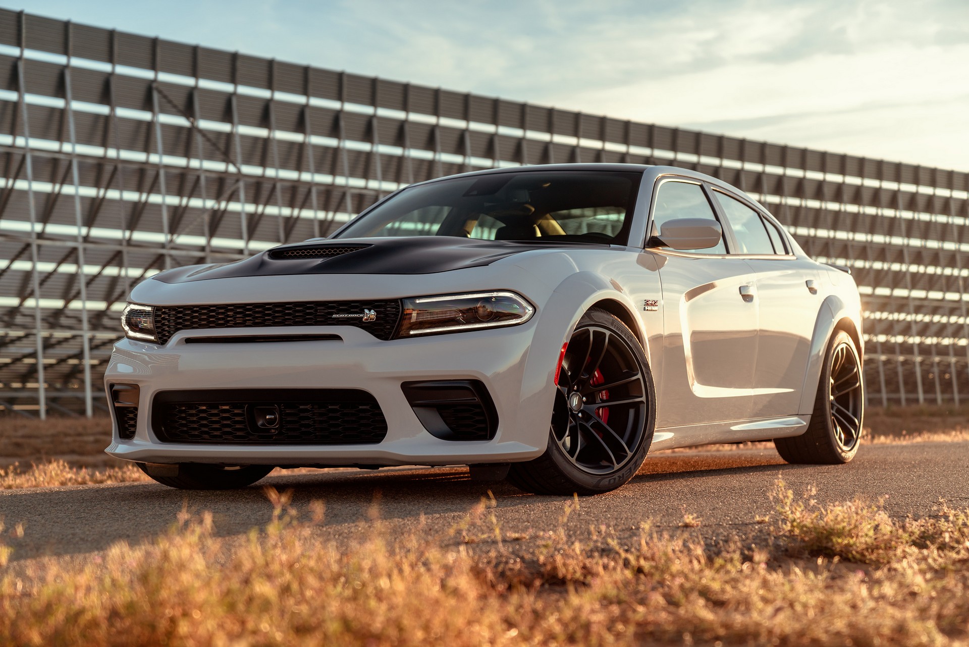Download 2020 Dodge Charger Scat Pack Widebody - Front Three-Quarter HD Wallpaper 1920x1281 #40