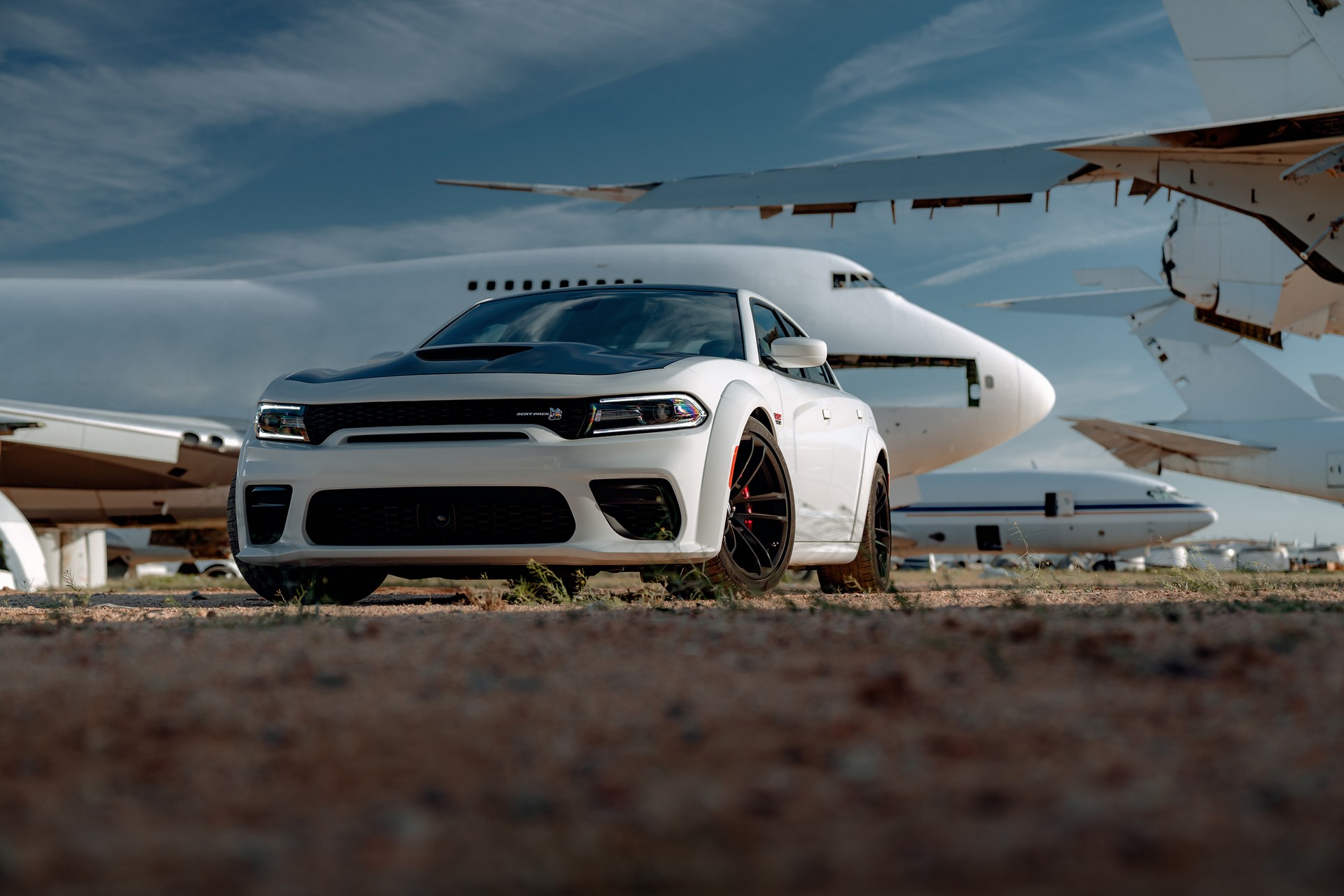 Download 2020 Dodge Charger Scat Pack Widebody - Front HD Wallpaper 1920x1281 #19