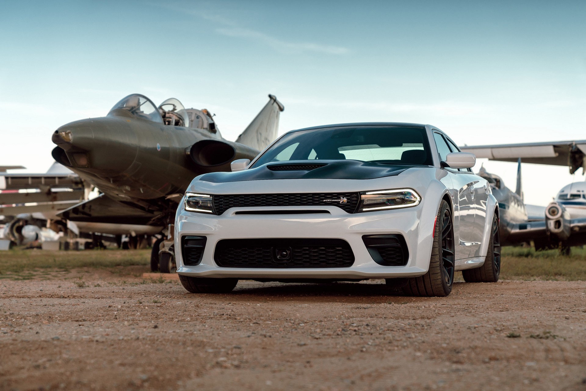 Download 2020 Dodge Charger Scat Pack Widebody - Front HD Wallpaper 1920x1281 #21