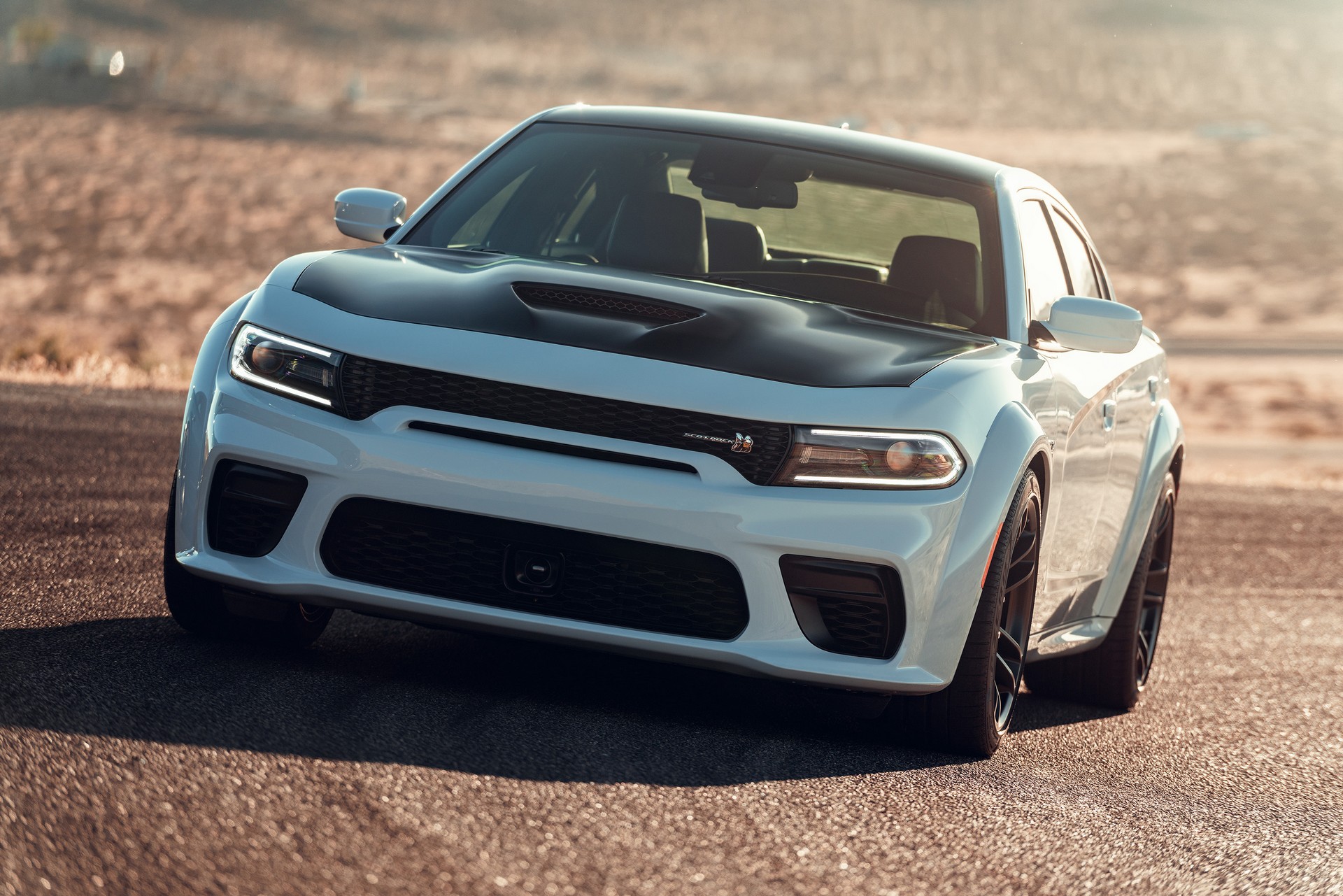 Download 2020 Dodge Charger Scat Pack Widebody - Front HD Wallpaper 1920x1281 #6