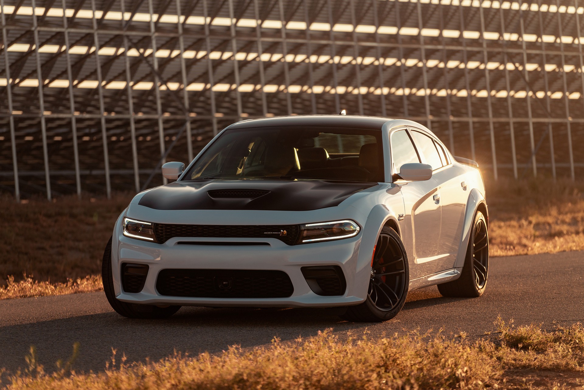 Download 2020 Dodge Charger Scat Pack Widebody - Front HD Wallpaper 1920x1281 #45