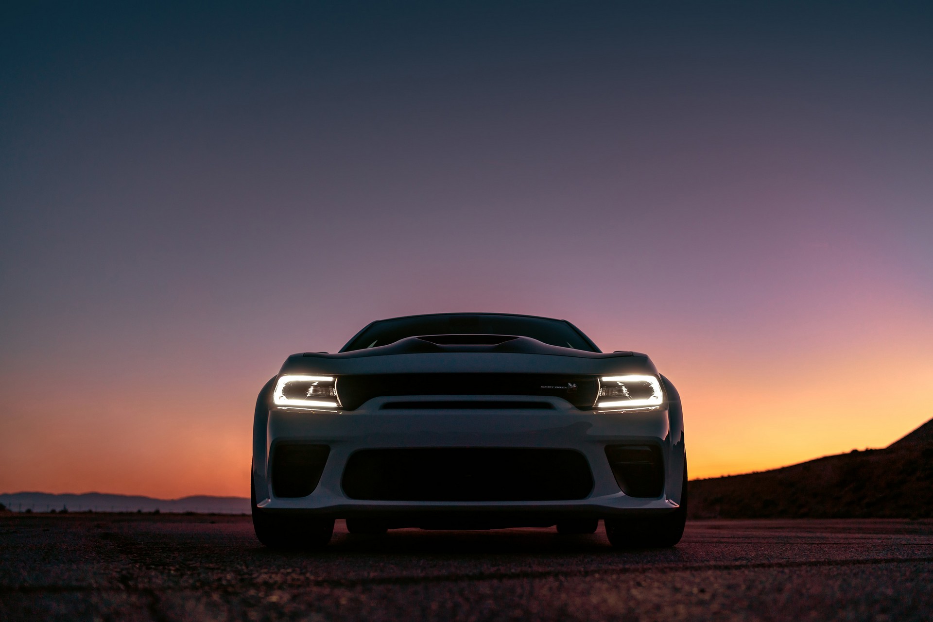 Download 2020 Dodge Charger Scat Pack Widebody - Front HD Wallpaper 1920x1281 #34