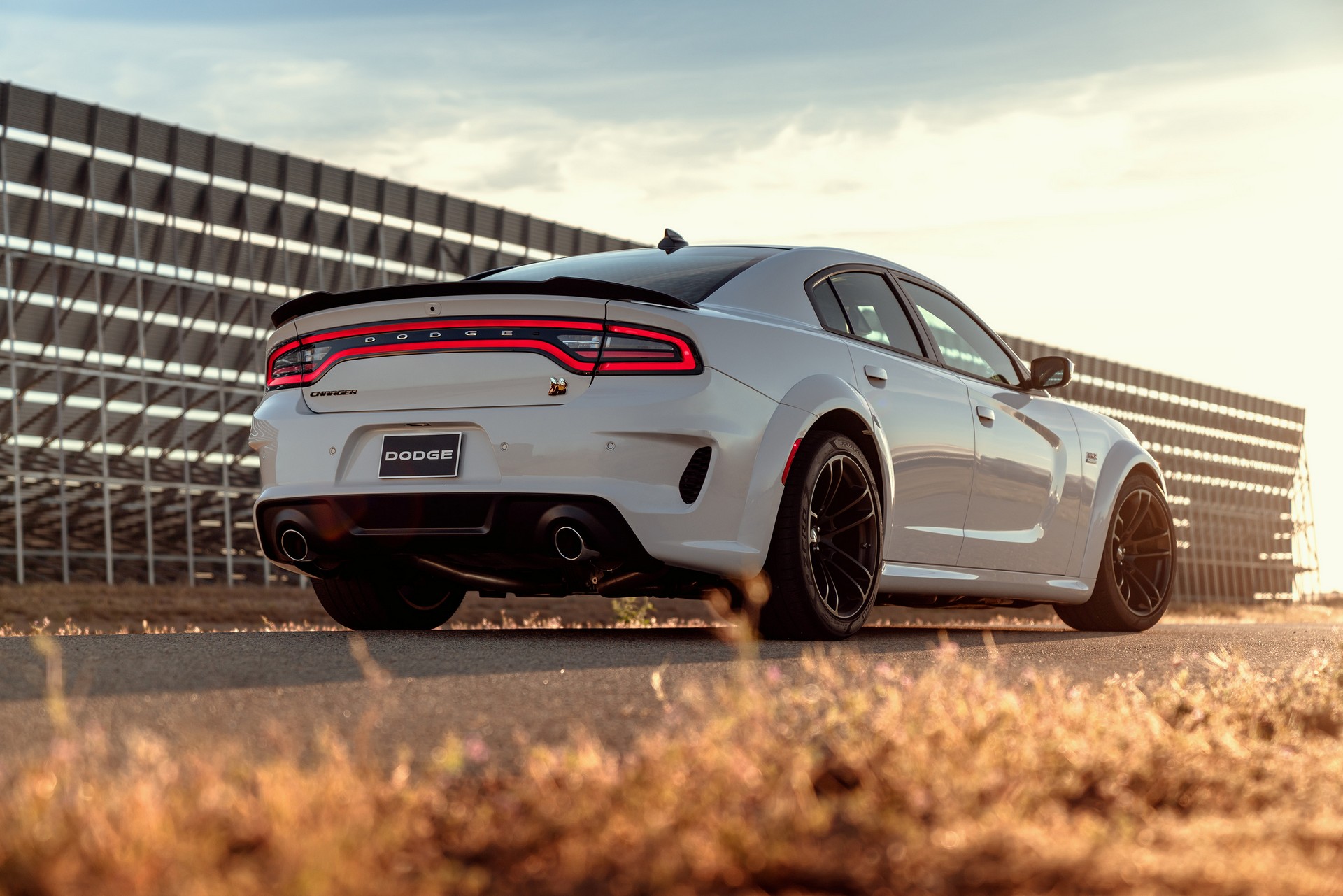 Download 2020 Dodge Charger Scat Pack Widebody - Rear Three-Quarter HD Wallpaper 1920x1281 #47