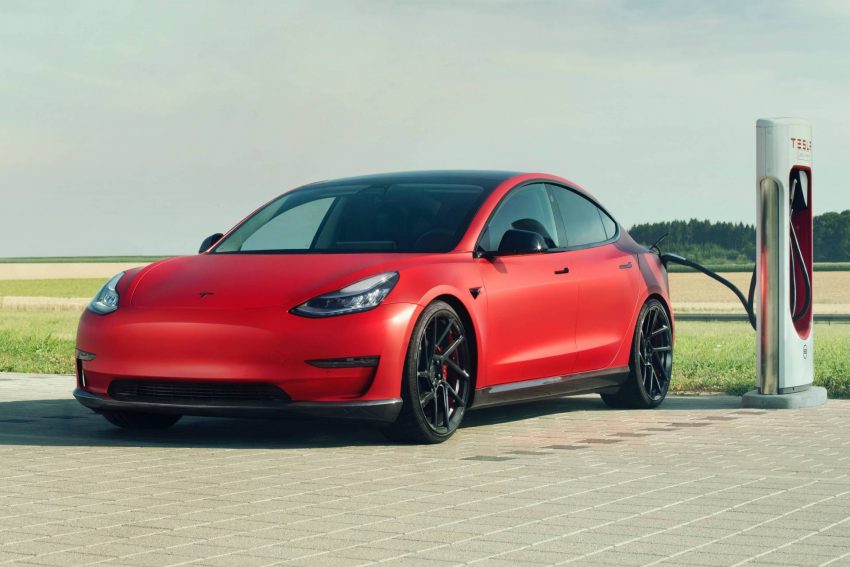 2019 Tesla Model 3 by Novitec - Front Three-Quarter Wallpaper 850x567 #10