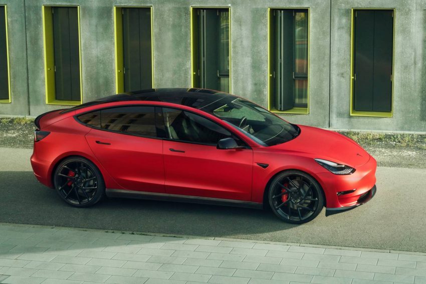 2019 Tesla Model 3 by Novitec - Front Three-Quarter Wallpaper 850x567 #5