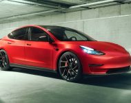 2019 Tesla Model 3 by Novitec - Front Three-Quarter Wallpaper 190x150
