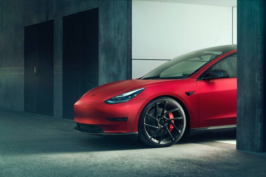 2019 Tesla Model 3 by Novitec - Front Wallpaper 850x567 #12