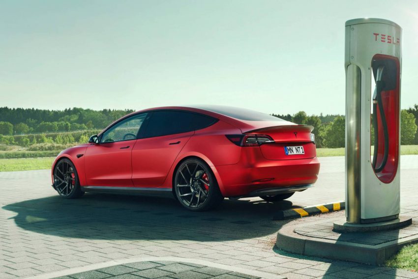2019 Tesla Model 3 by Novitec - Rear Three-Quarter Wallpaper 850x567 #11