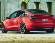 2019 Tesla Model 3 by Novitec - Rear Three-Quarter Wallpaper 190x150