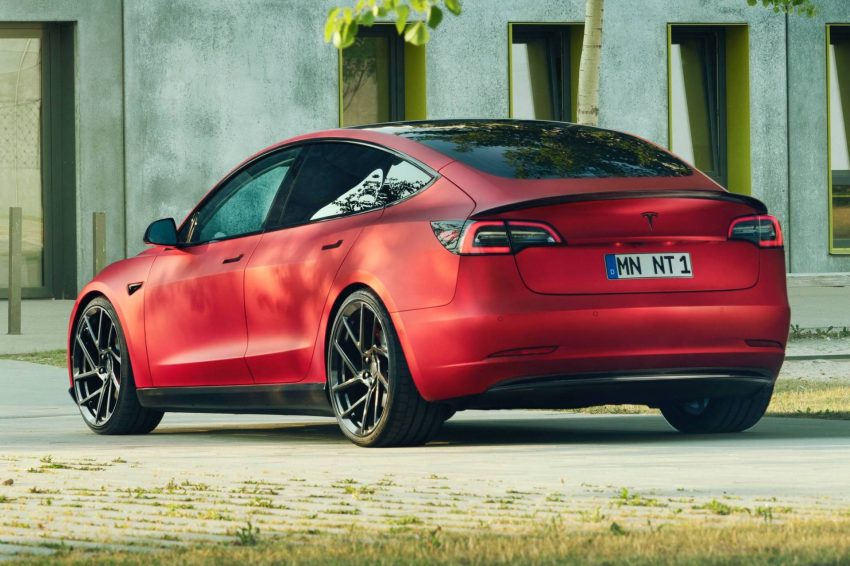 2019 Tesla Model 3 by Novitec - Rear Three-Quarter Wallpaper 850x566 #2
