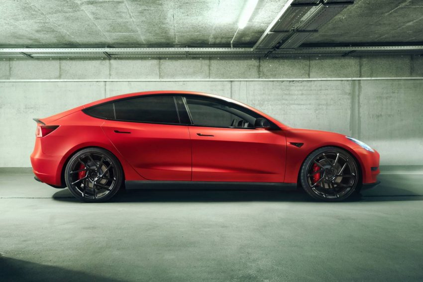 2019 Tesla Model 3 by Novitec - Side Wallpaper 850x567 #9