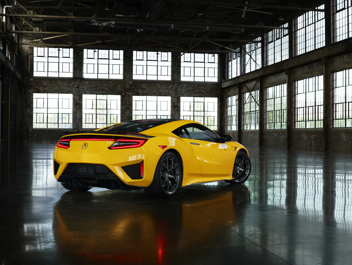 Download 2020 Acura NSX - Rear Three-Quarter HD Wallpaper 1437x1080 #12
