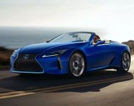 2021 Lexus LC 500 Convertible - Front Three-Quarter Wallpaper 190x150