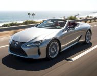 2021 Lexus LC 500 Convertible - Front Three-Quarter Wallpaper 190x150