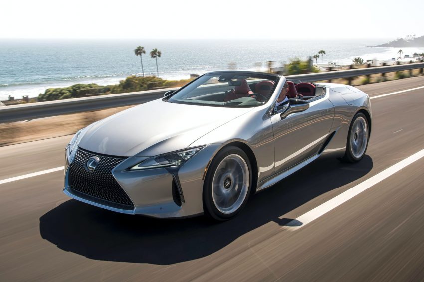 2021 Lexus LC 500 Convertible - Front Three-Quarter Wallpaper 850x567 #14