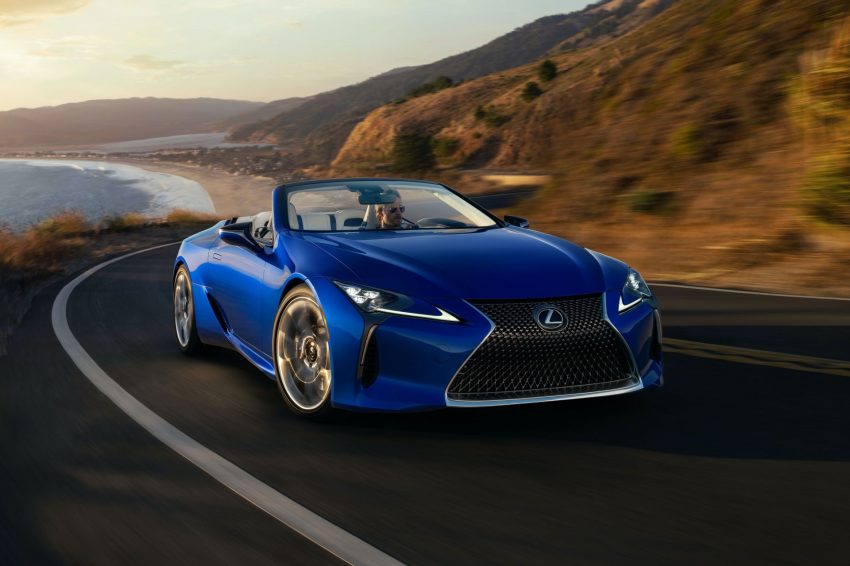 2021 Lexus LC 500 Convertible - Front Three-Quarter Wallpaper 850x566 #1