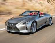 2021 Lexus LC 500 Convertible - Front Three-Quarter Wallpaper 190x150