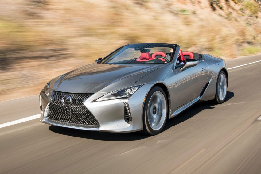 2021 Lexus LC 500 Convertible - Front Three-Quarter Wallpaper 850x567 #15