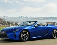 2021 Lexus LC 500 Convertible - Front Three-Quarter Wallpaper 190x150