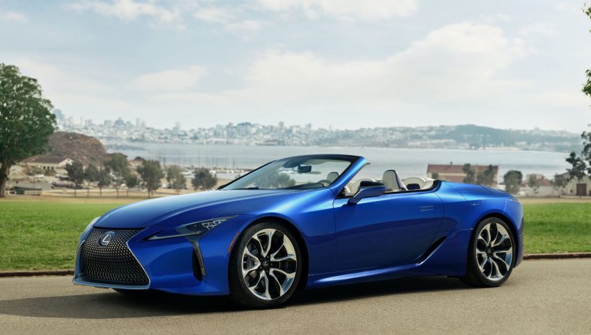 2021 Lexus LC 500 Convertible - Front Three-Quarter Wallpaper 850x482 #5