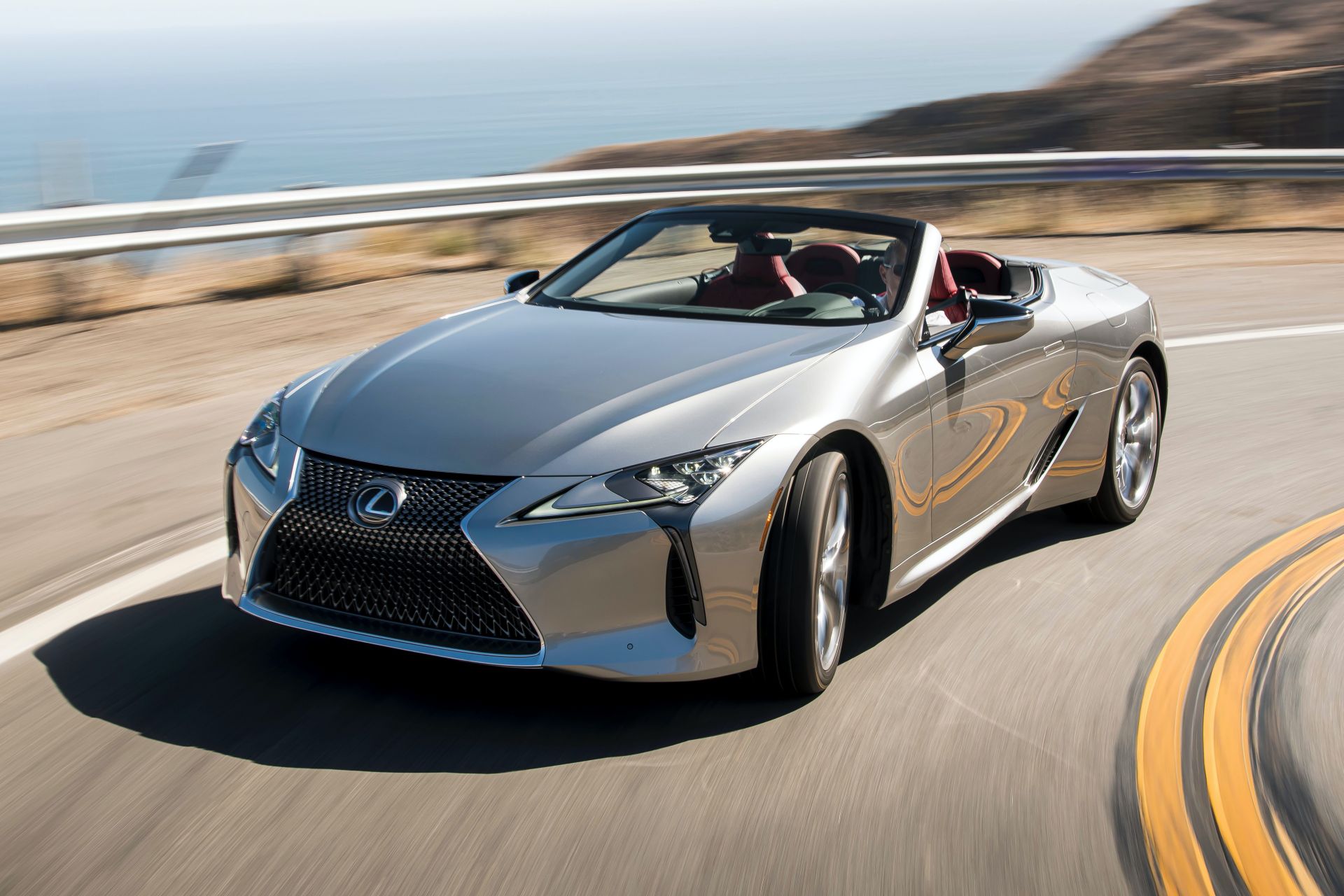 Download 2021 Lexus LC 500 Convertible - Front Three-Quarter HD Wallpaper 1920x1280 #16