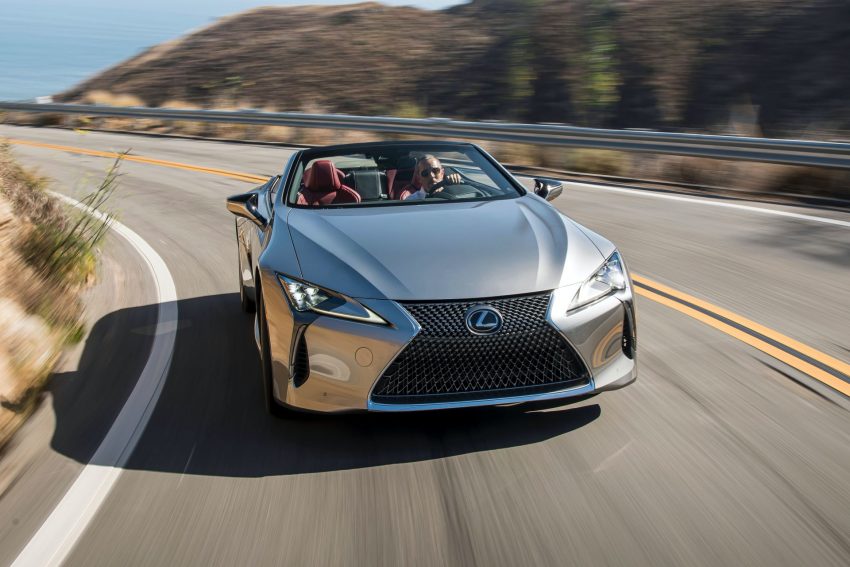 2021 Lexus LC 500 Convertible - Front Wallpaper 850x567 #17