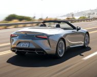 2021 Lexus LC 500 Convertible - Rear Three-Quarter Wallpaper 190x150