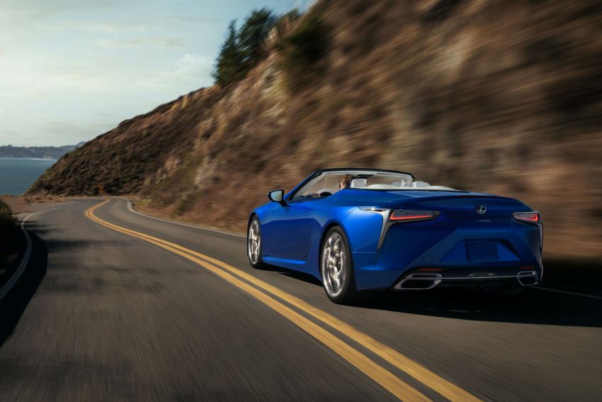 2021 Lexus LC 500 Convertible - Rear Three-Quarter Wallpaper 850x567 #4