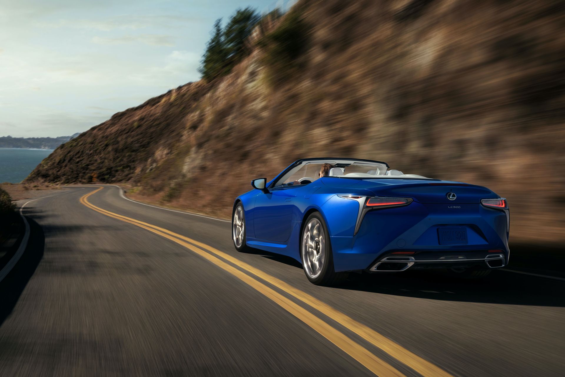 Download 2021 Lexus LC 500 Convertible - Rear Three-Quarter HD Wallpaper 1920x1280 #4