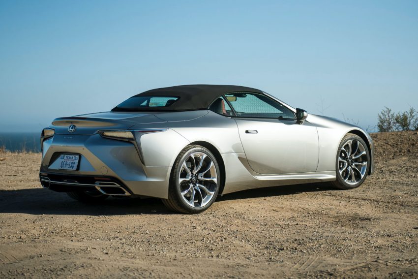 2021 Lexus LC 500 Convertible - Rear Three-Quarter Wallpaper 850x567 #22