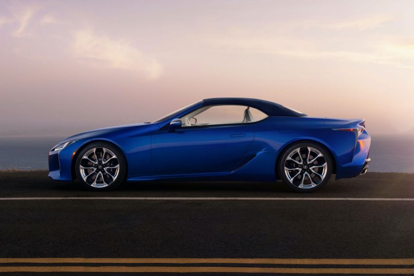 2021 Lexus LC 500 Convertible - Side Wallpaper 850x566 #7