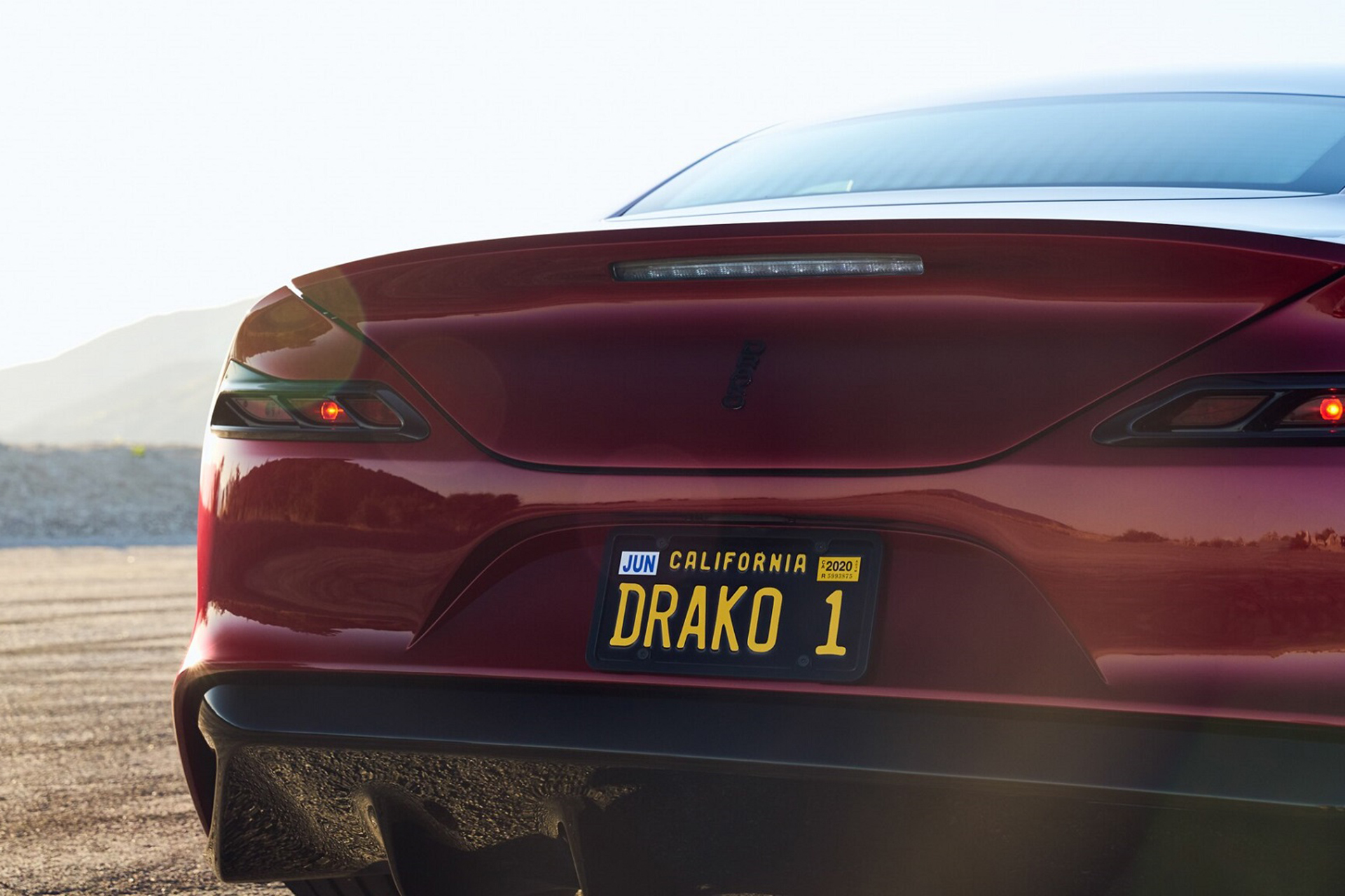 Download 2020 Drako GTE - Tail Light HD Wallpaper 1920x1280 #69