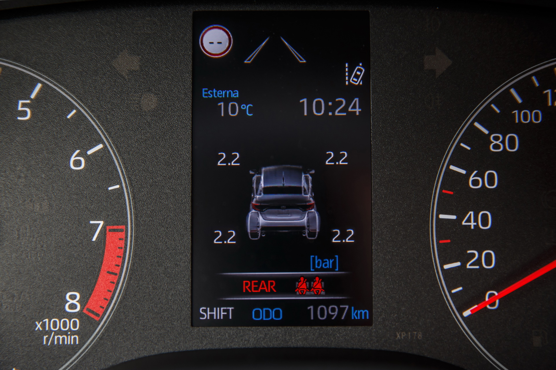 Download 2021 Toyota GR Yaris - Instrument Cluster HD Wallpaper 1920x1280 #169