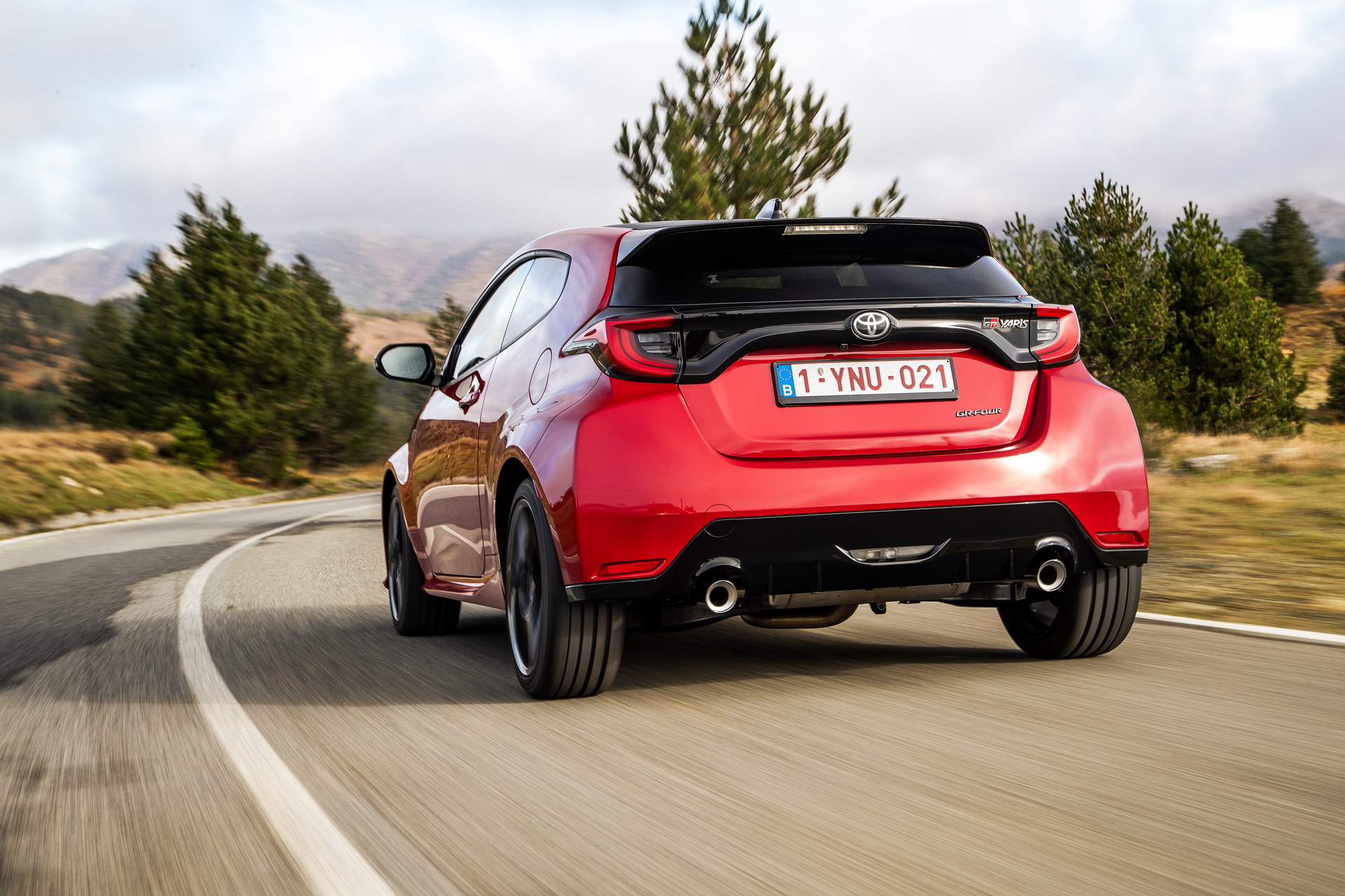 Download 2021 Toyota GR Yaris - Rear Three-Quarter HD Wallpaper 1920x1280 #45